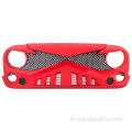 Hawke Grille Red pour Jeep Wrangler JK